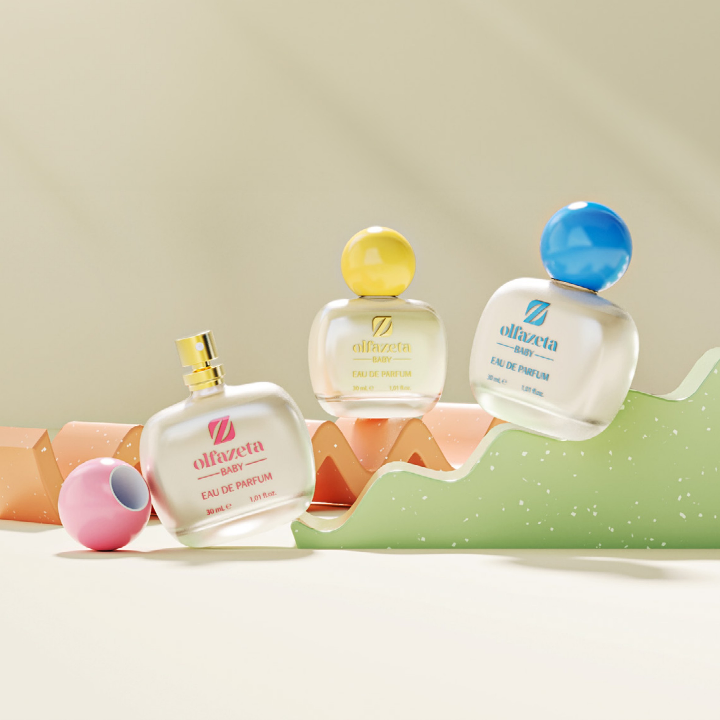 Collection de parfums Baby — extraits Olfazeta Maison Sillage